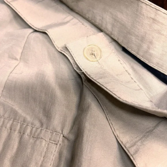 No Boundaries Juniors XL Khaki Wrap Skirt‎ Cargo Pocket Floral Embroidery Y2K - Picture 6 of 8